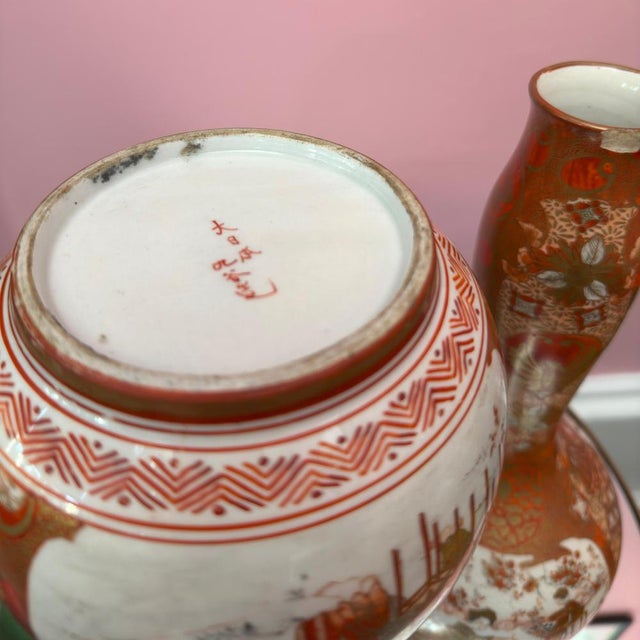 Antique Japanese Vases, 1890, Set of 2 For Sale - Image 11 of 13