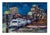 31st and Larimer Nocturne by Delton Demarest | Oil on panel Night scene with cars and buildings. For Sale
