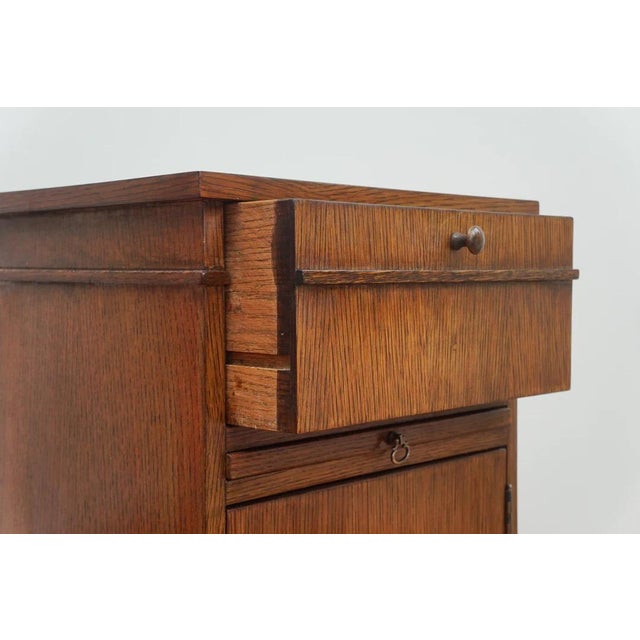 Brown Charleston Door/Drawer Cabinet For Sale - Image 8 of 11