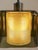 Mid 20th Century Three-Light Smoked Gray Glass and Brushed Steel Chandelier att. to Orrefores For Sale In New York - Image 6 of 12