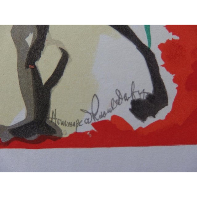 Jean Lurcat, L'Archer, Lithograph For Sale - Image 4 of 5
