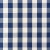 Contemporary Sample - Schumacher Camden Cotton Check Fabric in Navy For Sale - Image 3 of 3