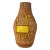 Interesting ceramic vase made by Fratelli Fancuillacci. The vase itself has been left unglazed, but the two stylized...