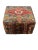 Vintage Multi Color Turkish Kilm Ottoman For Sale - Image 10 of 12
