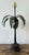 Vintage Bronze Palm Tree Lamp For Sale - Image 10 of 12