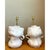 Metal Vintage Sculptural Ceramic Table Lamps - a Pair For Sale - Image 7 of 14
