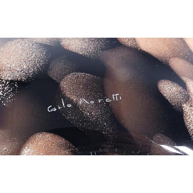 Blown Glass Bottles by Carlo Moretti, Set of 2 For Sale - Image 13 of 18