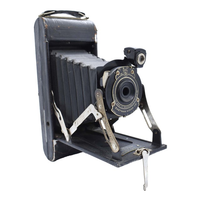 Antique 1920's Eastman Kodak No. 1a Pocket Kodak Series II Folding Bellows Camera For Sale