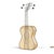 Mid-Century Modern Mid 20th Century Frederick Weinberg Mid Century Black Wire and Parchment Guitar Lamp For Sale - Image 3 of 8