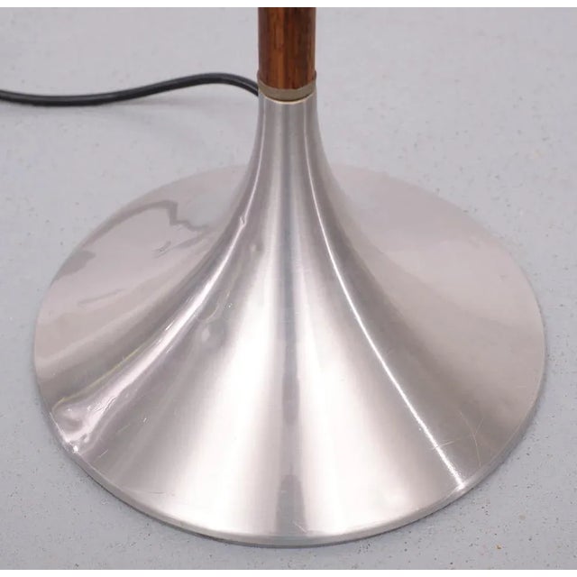 Beige Floor Lamp in Aluminum attributed Raak, Holland, 1978 For Sale - Image 8 of 11