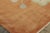 Art Deco Antique Chinese Art Deco Rug in Rust With Bold Floral Design - Rug & Kilim For Sale - Image 3 of 7