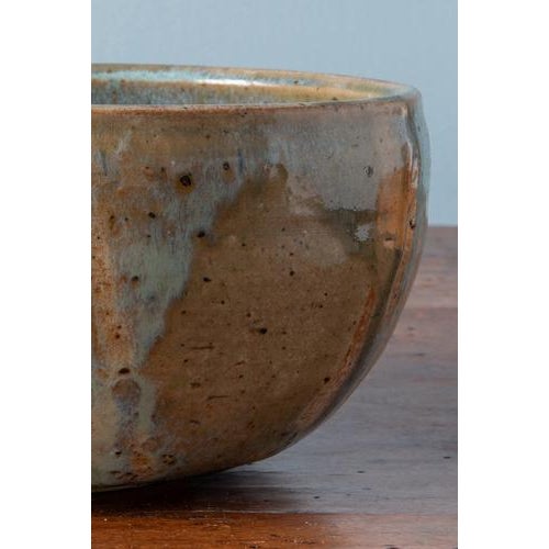 Early 20th Century French Studio Pottery Stoneware Bowl For Sale - Image 6 of 8