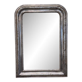 19th Century Silver Louis Phillipe Mirror For Sale