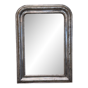 19th Century Silver Louis Phillipe Mirror
