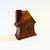 Brown Vintage Wood House Puzzle Box For Sale - Image 8 of 9