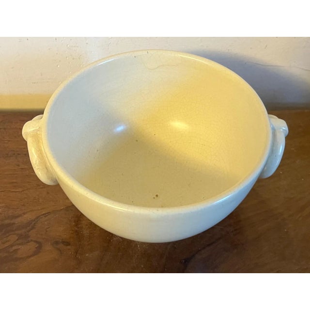 French Art Deco Pottery Bowl for Ovington Bros. New York City 1920's For Sale - Image 4 of 13