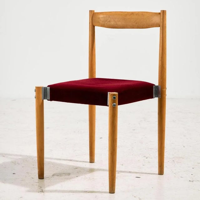 Czechoslovak Beech Chair by Miroslav Navratil For Sale - Image 3 of 18