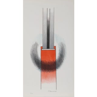 Constructivist Composition 6, Paul Mansouroff Lithograph For Sale