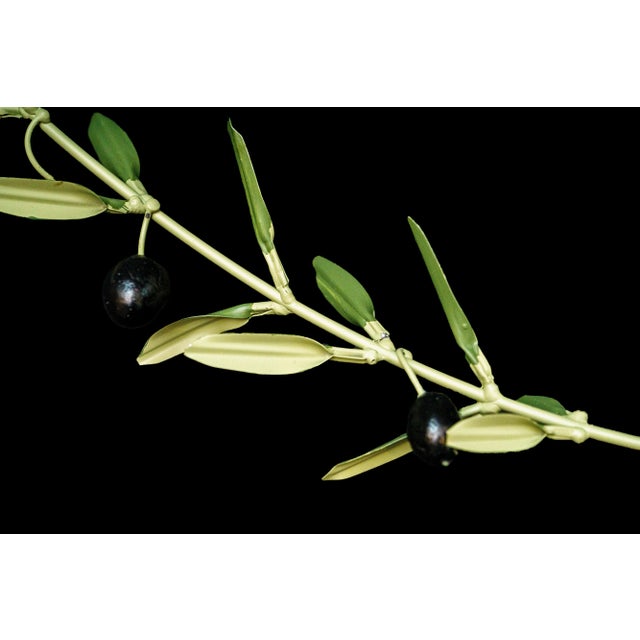 Early 21st Century Pair of Olive Branch Sculptures For Sale - Image 5 of 7