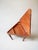 Mid-Century Modern Triangular-Shaped Inlaid Jewelery Table For Sale - Image 3 of 4