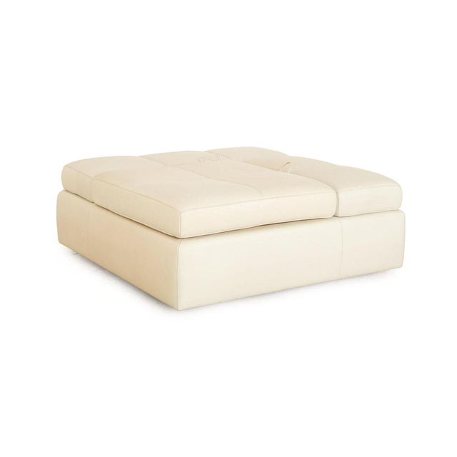 Square Up Modular Sofa in Leather fom FSM, Set of 3 For Sale - Image 9 of 18