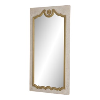 French Provincial Style Tall Floor Standing or Wall Mirror For Sale