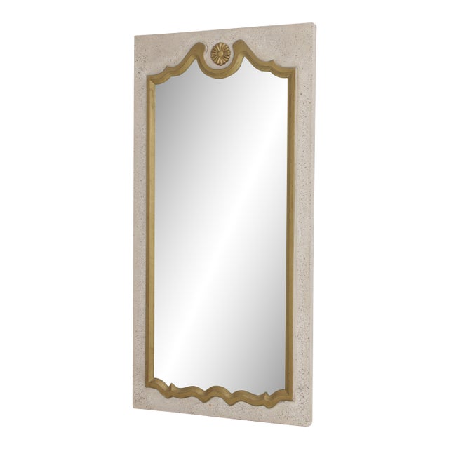 French Provincial Style Tall Floor Standing or Wall Mirror For Sale