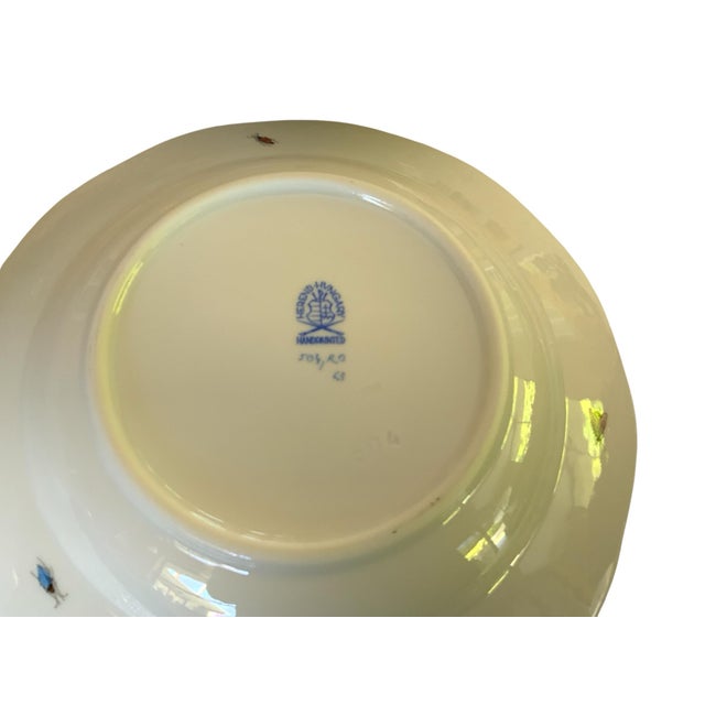 Ceramic Herand Rothschild Bird Complete Set of 12 8" Soup Plate Porcelain Ro/504 Made in Hungary For Sale - Image 7 of 11