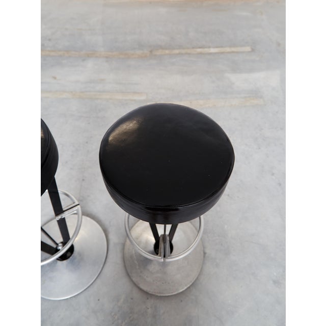 Dry Martini Bar Stool by Pedro Miralles for Akaba, 1980s, Set of 4 For Sale - Image 10 of 14
