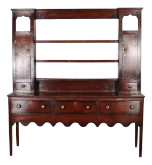 Antique English Oak Dresser, 1700s