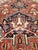 Antique Persian Heriz Carpet, Handmade Wool Oriental Rug, Rust, Navy, Lt Blue For Sale In New York - Image 6 of 18