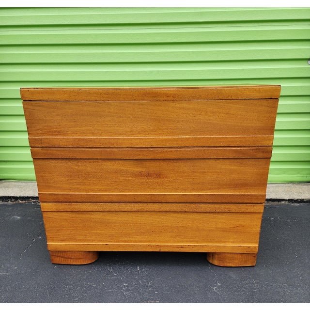 1960s Mid Century Modern Cavalier StowAway Cedar Wood Chest of Drawers