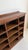 Brown Antique English Victorian Oak Open Bookcase with Leather-Trimmed Shelves, 1800s For Sale - Image 8 of 10