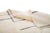Abstract Blueprint Grid Hand-Knotted Wool Rug | 10'8" X 7'11" | One of a Kind For Sale - Image 6 of 8