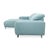 Hope Corner Sofa in Blue Green Fabric from Ewald Schillig For Sale - Image 17 of 18