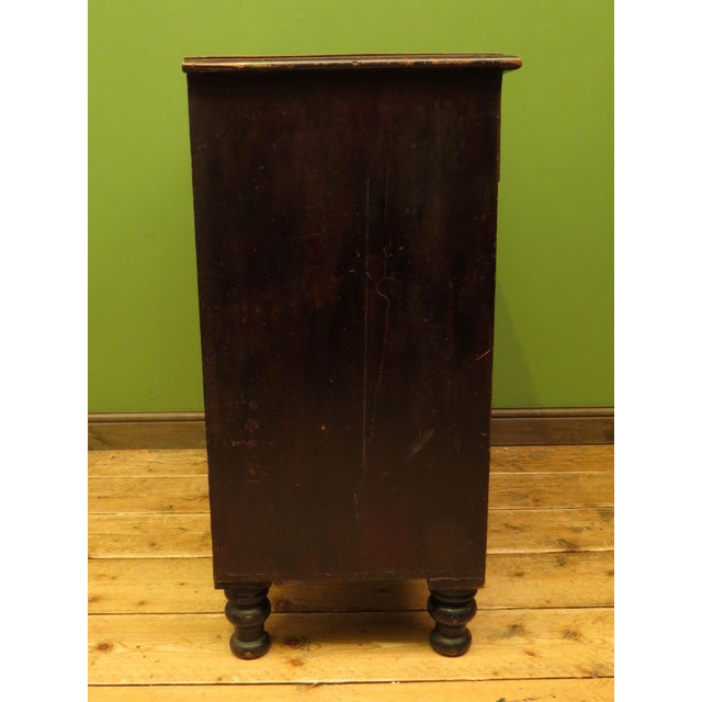 English Stained Pine Chest of Drawers For Sale - Image 13 of 18
