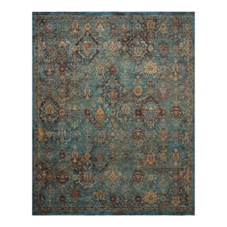 Loloi Winchester Rust / Multi 8'-6" x 11'-6" Area Rug For Sale