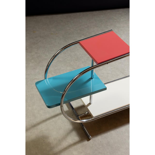 Functionalist Flower Etager by Jindrich Halabala for Up Závody, 1930s For Sale - Image 4 of 6