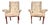 Pair of 1950's Fireside Chairs Attributed to Lorin Jackson Grosfeld House For Sale