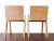 Modern Oak Bench & Chairs For Sale - Image 9 of 12