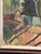 Bajo, Landscape with Fence, 1960s, Oil Painting on Panel, Framed For Sale - Image 12 of 16