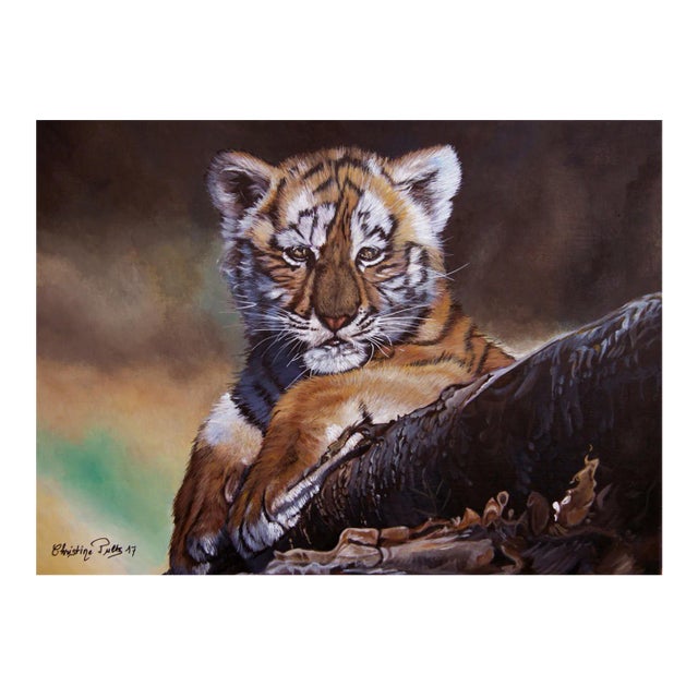 Little One, the Baby Tiger, 2017 For Sale