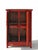 Red 52" Tall China Red Cabinet Armoire For Sale - Image 8 of 13