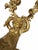 19th Century Pair of Antique 19c French Gilt Bronze Cherubic Light Sconces For Sale - Image 5 of 8