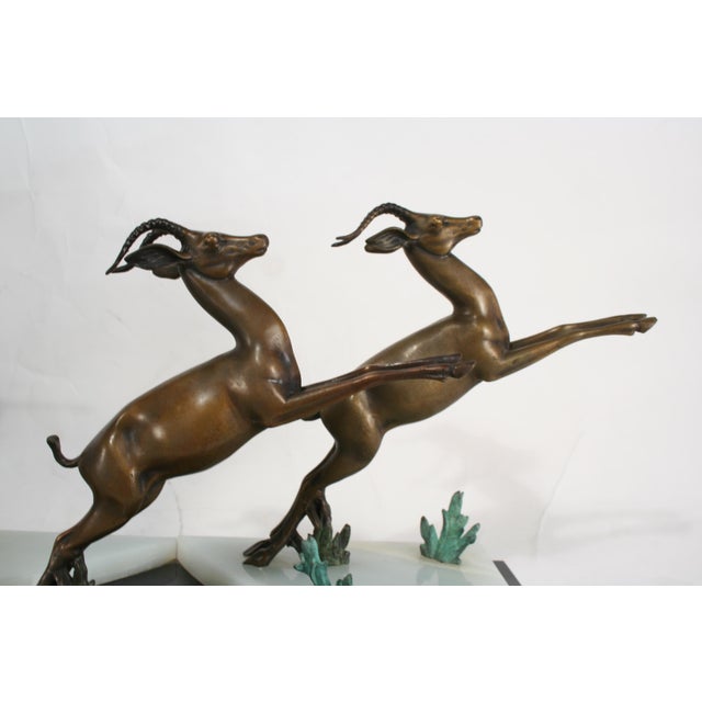 Bronze 1990s Art Deco/Modern Bronze Sculpture Dianna For Sale - Image 8 of 17