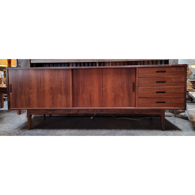 Danish Modern Rosewood Credenza For Sale - Image 18 of 18
