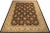 Shabby Chic 1990s Shabby Chic Kafkaz Brown/Lt. Tan Hand-Knotted Rug - 9'0 X 11'8 For Sale - Image 3 of 8