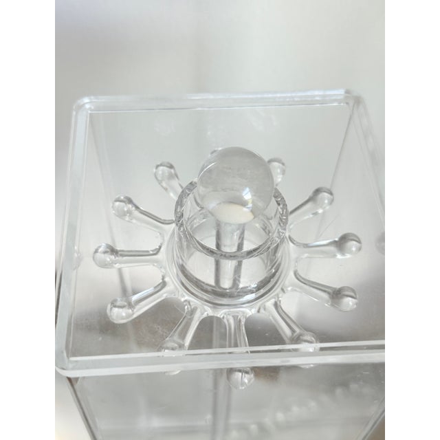 Postmodern Acrylic Jewelry Caddy Necklace Holder For Sale - Image 16 of 17