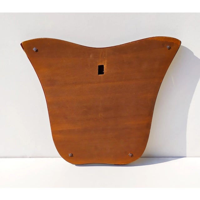 1940s Mirror with Madonna & Angel Design by Luigi Brusotti for Fontana Arte, 1940s For Sale - Image 5 of 6