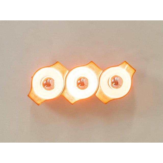 Gaetano Sciolari Space Age Cari Zalloni Wall Lamp by Gaetano Sciolari for Leola For Sale - Image 4 of 12